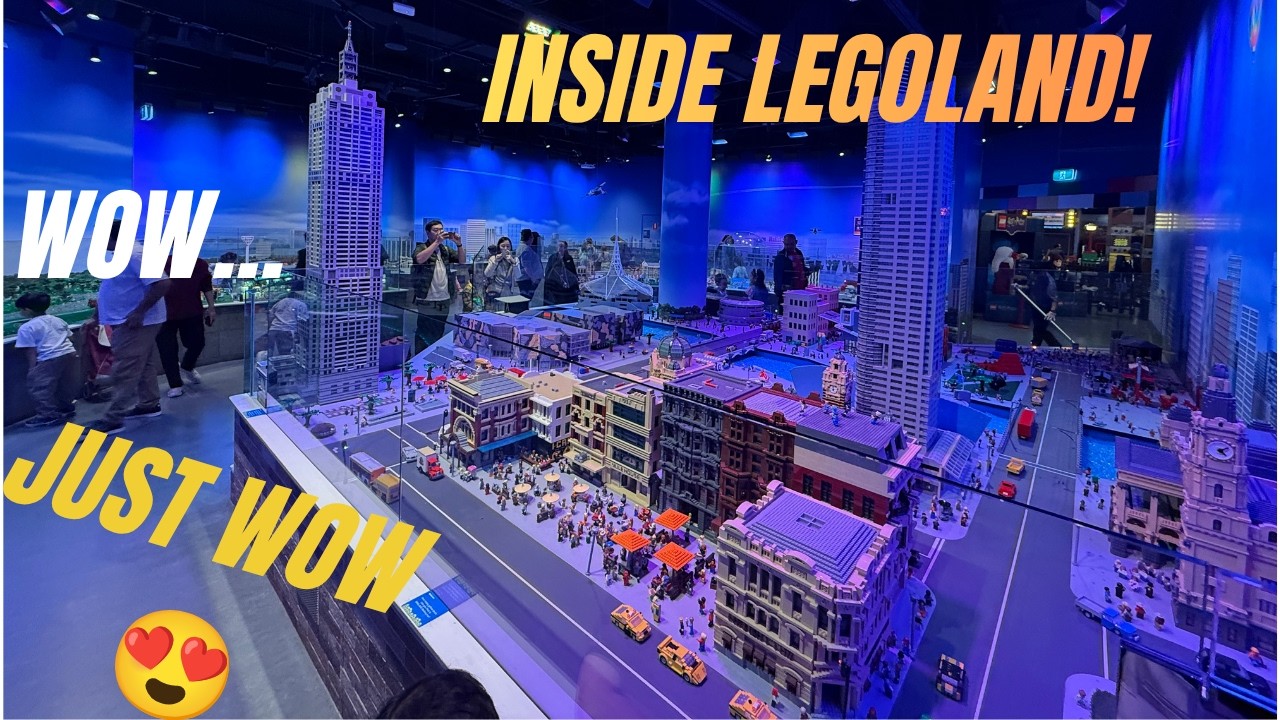 Melbourne LEGOLAND Adventure! Rides, LEGO Builds & Mini City Tour