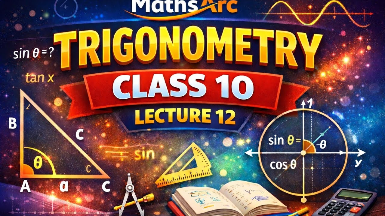 Trigonometry class 10 lecture 12 | Cbse maths | mathsarc foundation.