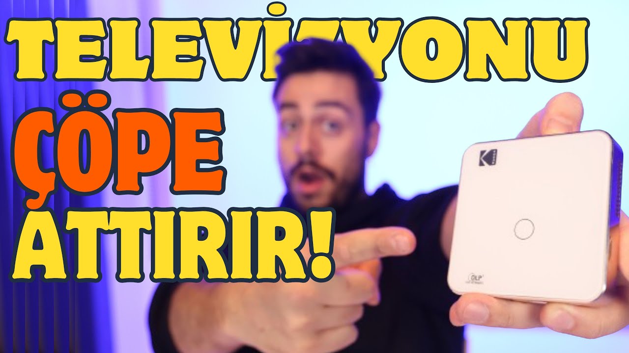 Hem Film İzledim Hem Oyun Oynadım! Kodak Luma 75 Projeksiyon İncelemesi!