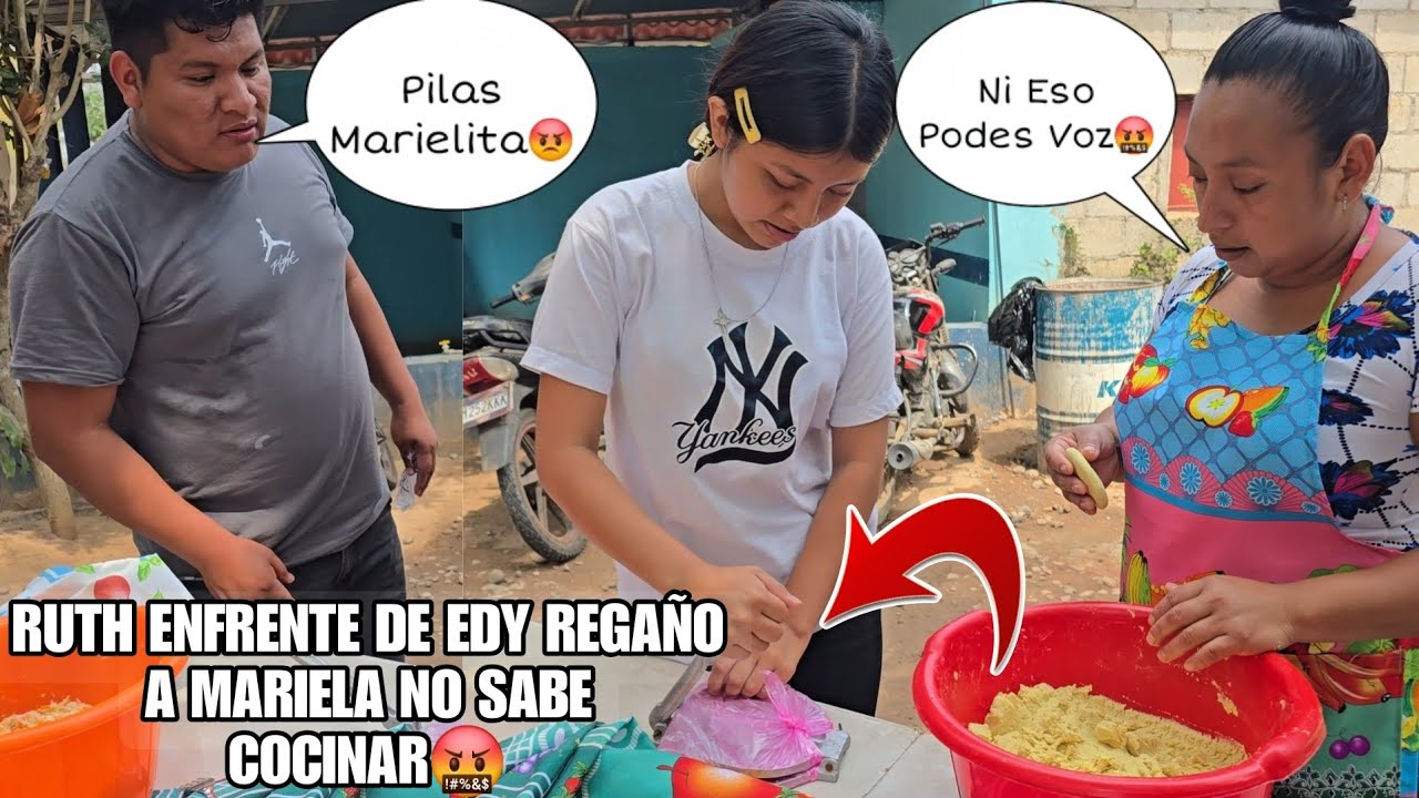 Santo Dios RUTH Le Enseño a MARIELITA a Cocinar😱Esto Nadie Se Lo Imaginaba Vean Como La Trato🤬