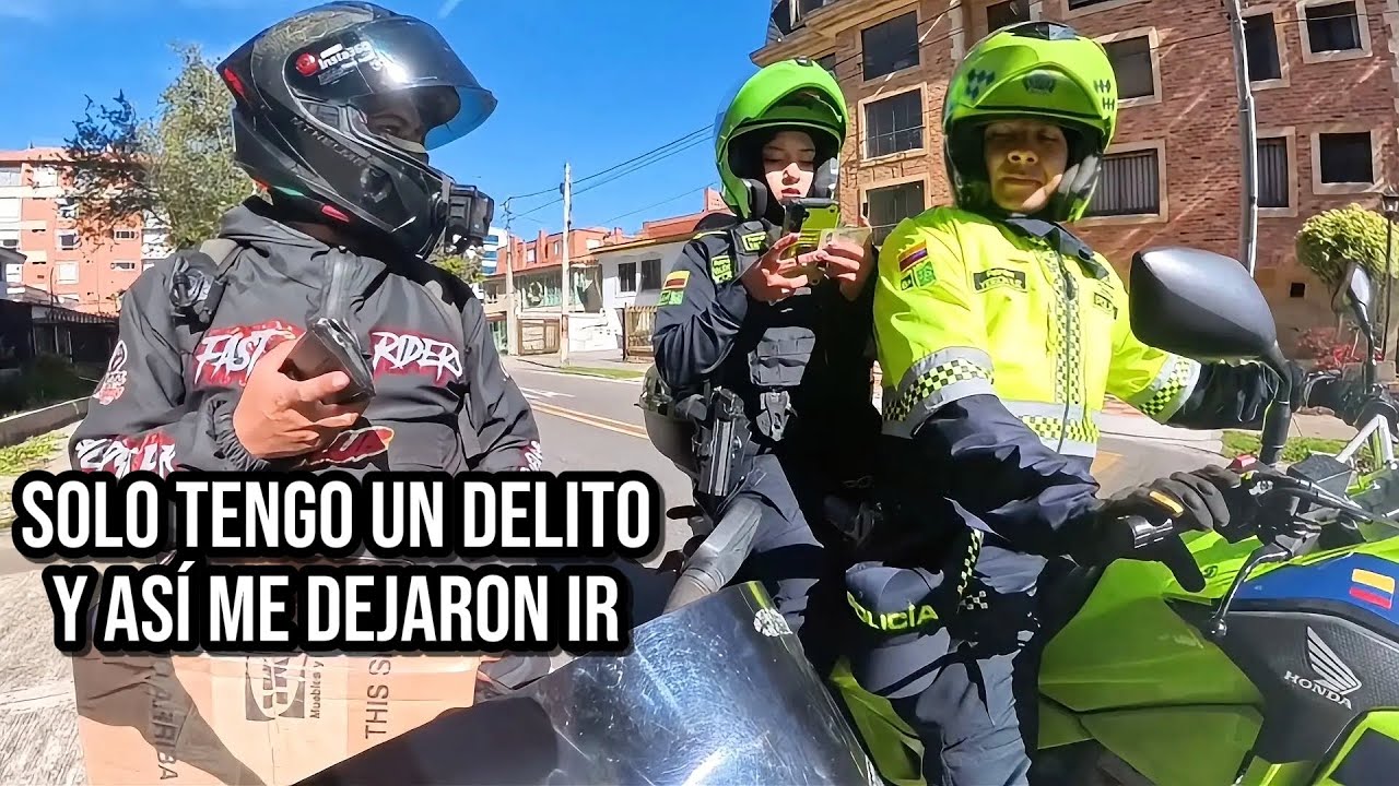 solo tenia UN DEL1TO y aun así ME DEJARON IR (estos son el top de mensajerías)