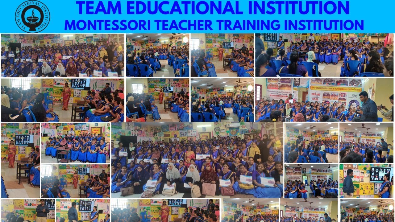 Life Skill Training - Team Education - Montessori Training Institution in Chennai -Tamilnadu - India