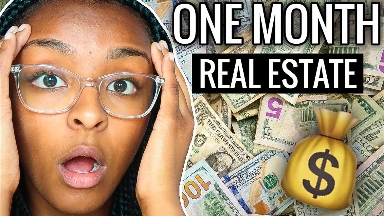 How Much I Made First Month As A Real Estate Agent