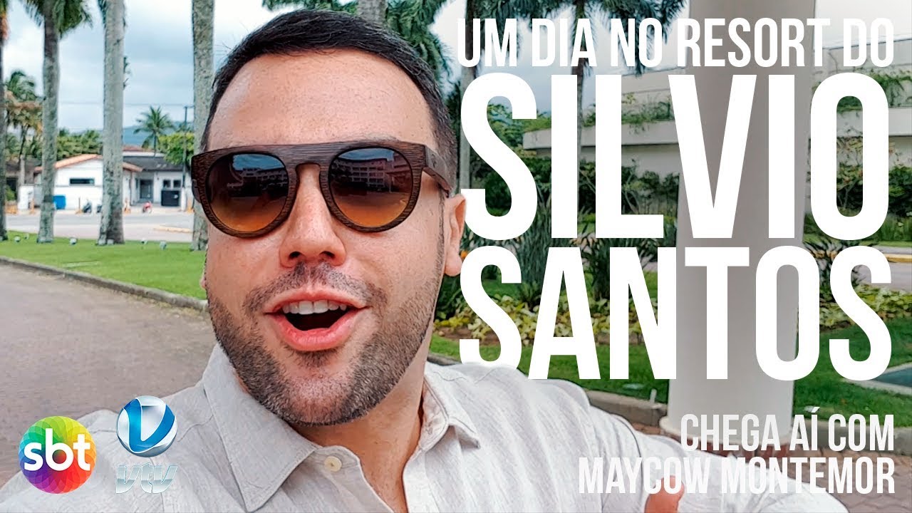 UM DIA NO RESORT DO SILVIO SANTOS | CHEGA AÍ, COM MAYCOW MONTEMOR