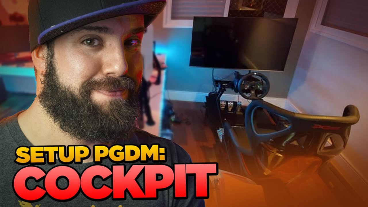 Vídeo do SETUP |  Mesa, Cockpit e Volante
