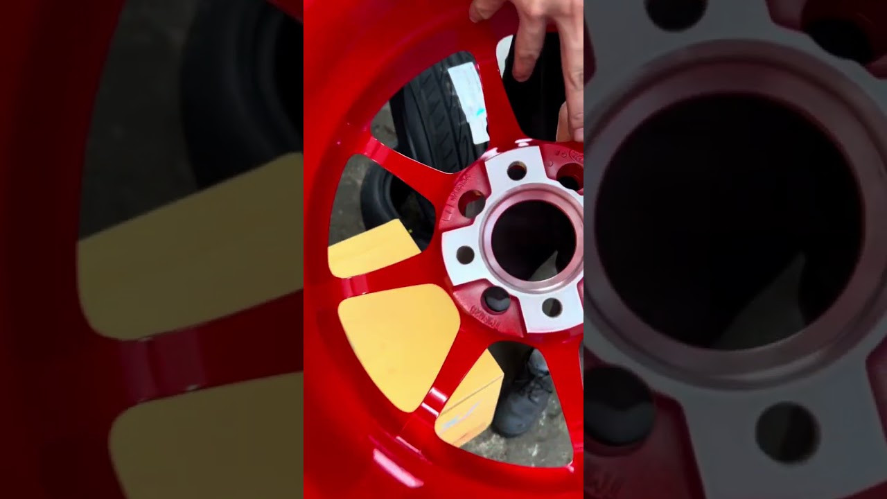 Ce28 AOW 15x7 Red club racer #vios #toyotavios  #vioslimogen2 #viosmodifikasi