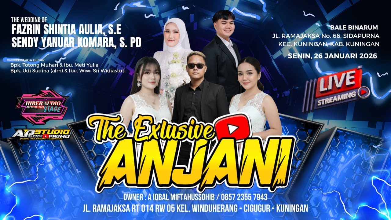 LIVE RESEPSI AKAD NIKAH 