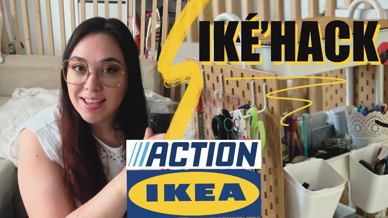 🛠️Astuces pour un atelier de couture optimisé - hack du chariot IKEA ou ACTION