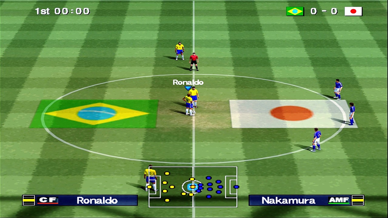 Pro Evolution Soccer 6 - Brazil vs Japan | PS2