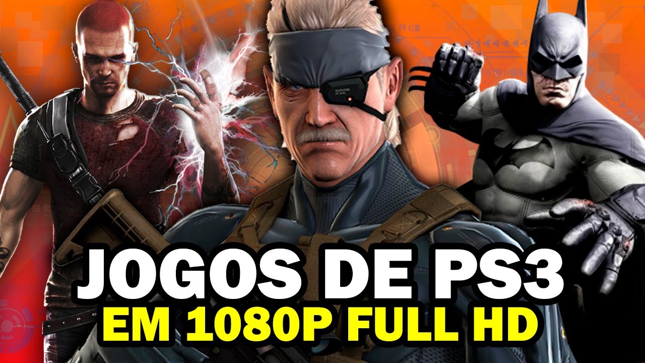 OS 1O MELHORES JOGOS DE PS3  EM 1080P FULL HD