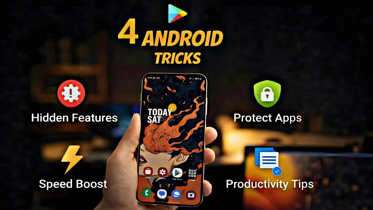 4 Android Tricks Jo 99% Log Nahi Jaante 😱