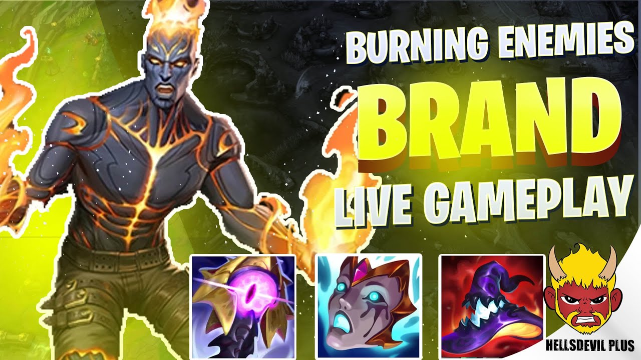 BURNING The Enemy With Brand! - Wild Rift HellsDevil Plus Gameplay