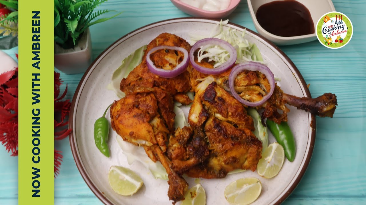 Smoky Tandoori Tikka Recipe | Restaurant Style Chicken Tikka at Home!