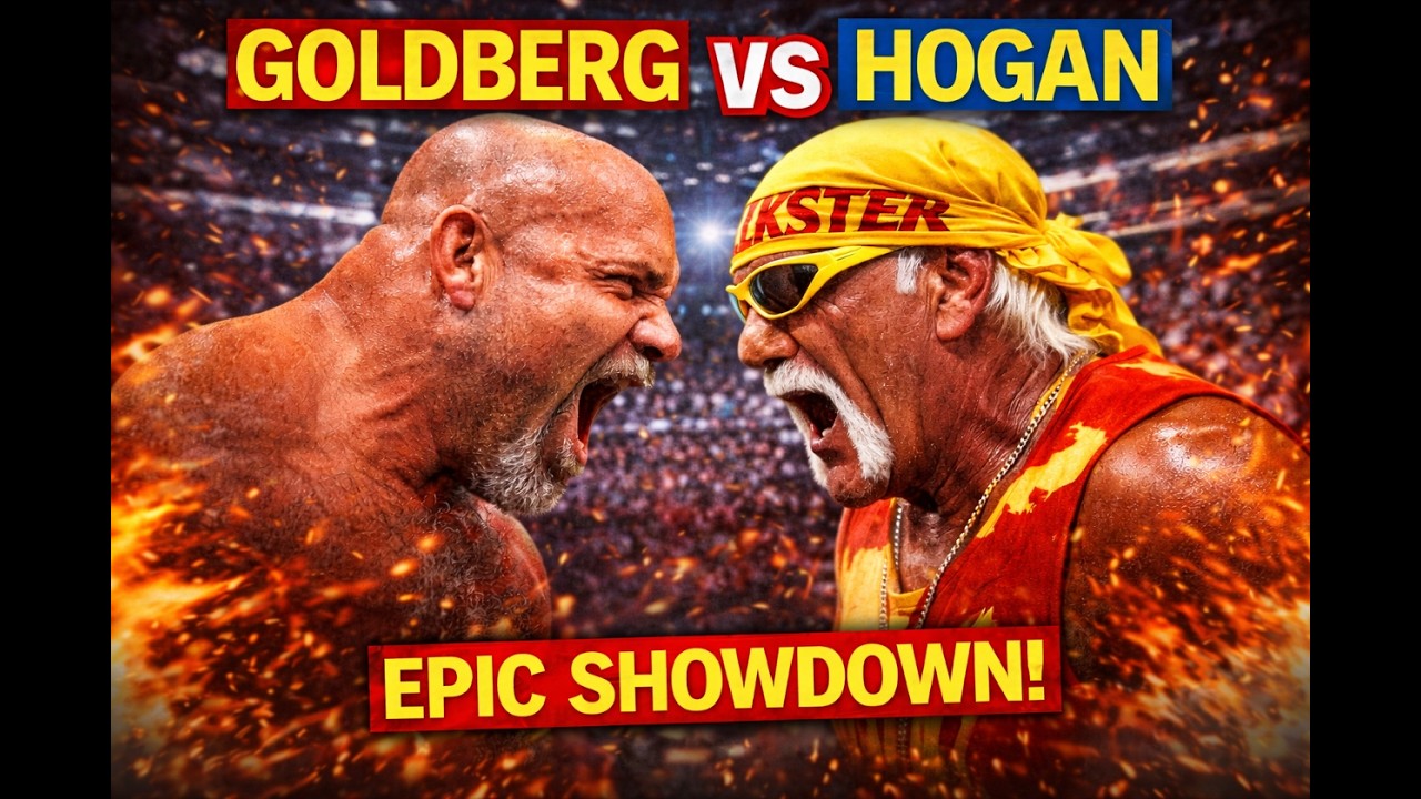 Goldberg vs Hulk Hogan – WWE 2K23 PS5 Gameplay 🔥 Legend vs Icon Dream Match