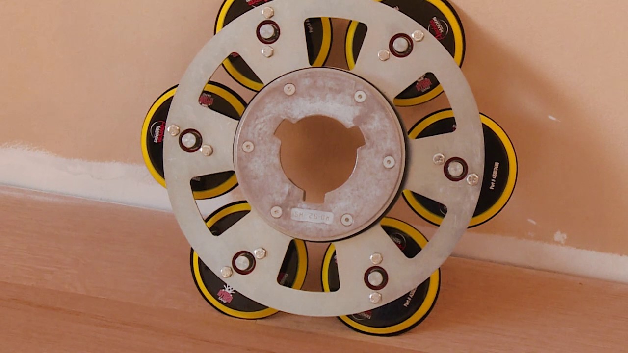 American Sanders Hydrasand Multi Head Sanding Disc