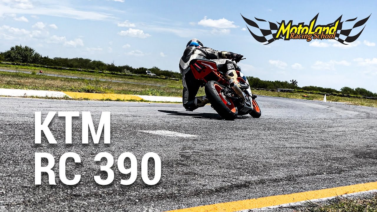 KTM RC 390 2021 - Reseña - Motoland Racing School