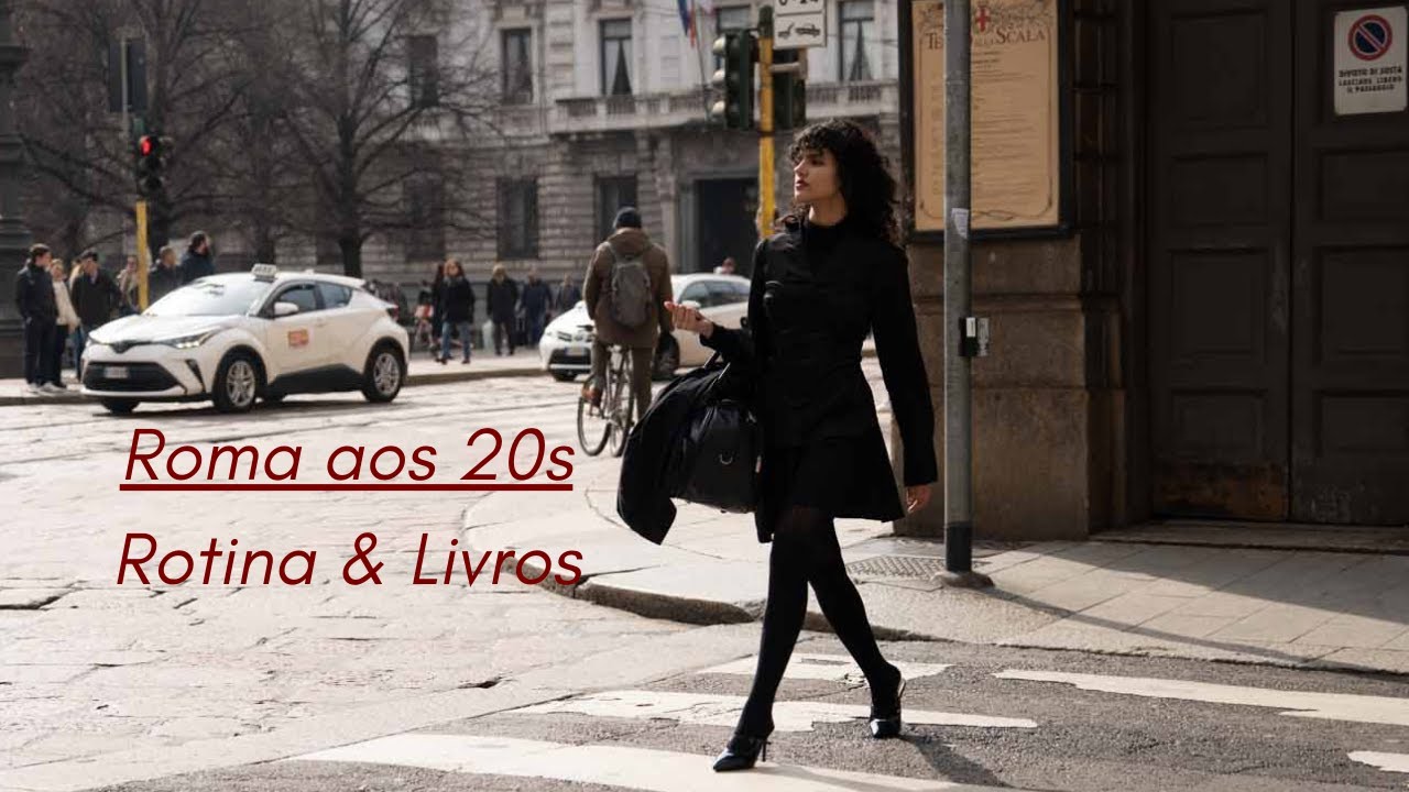 Roma aos 20s: minha rotina, faculdade e livro favorito ♡