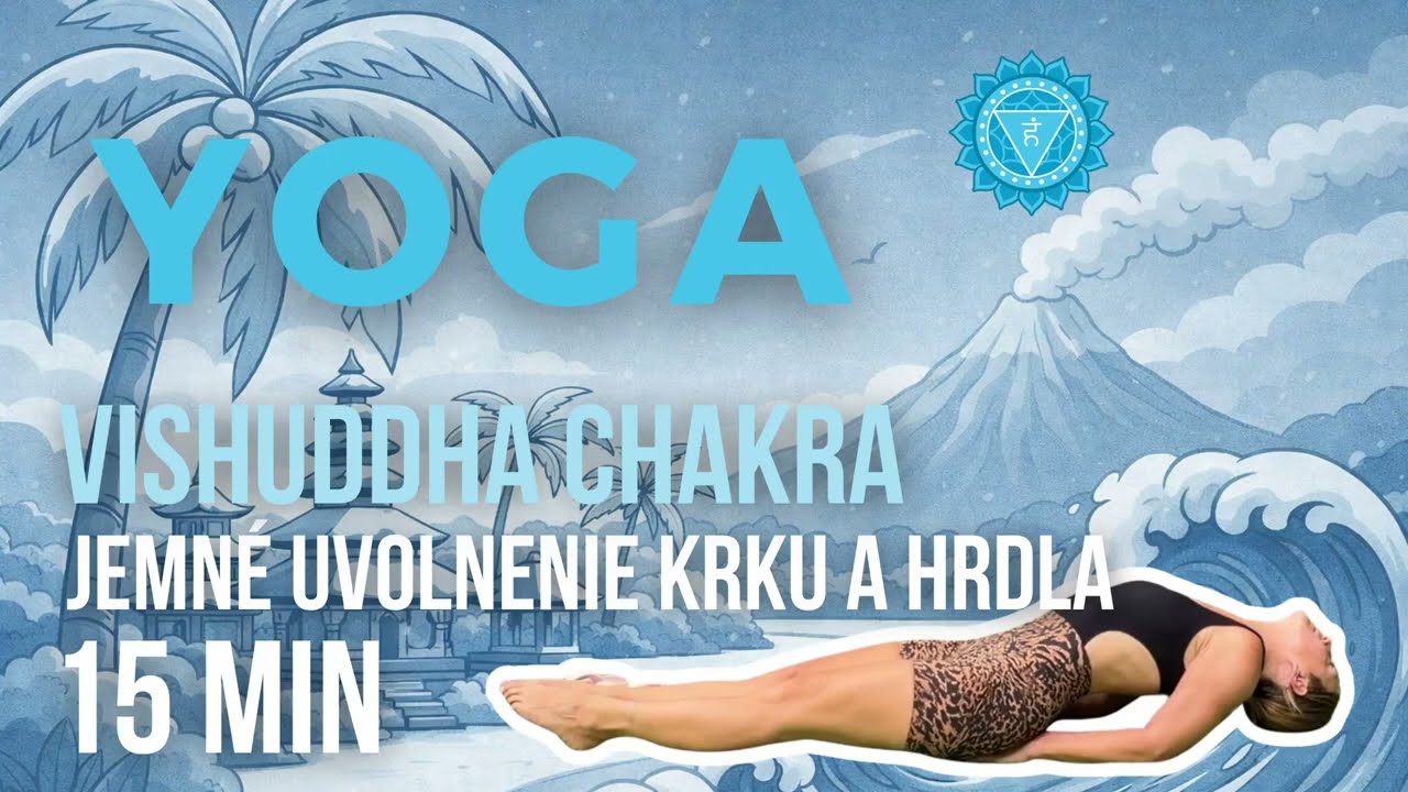 Hrdelná čakra (Vishuddha) | Jemná joga na krk a hrdlo 🌿 Uvoľni blok & prebuď tvorivosť