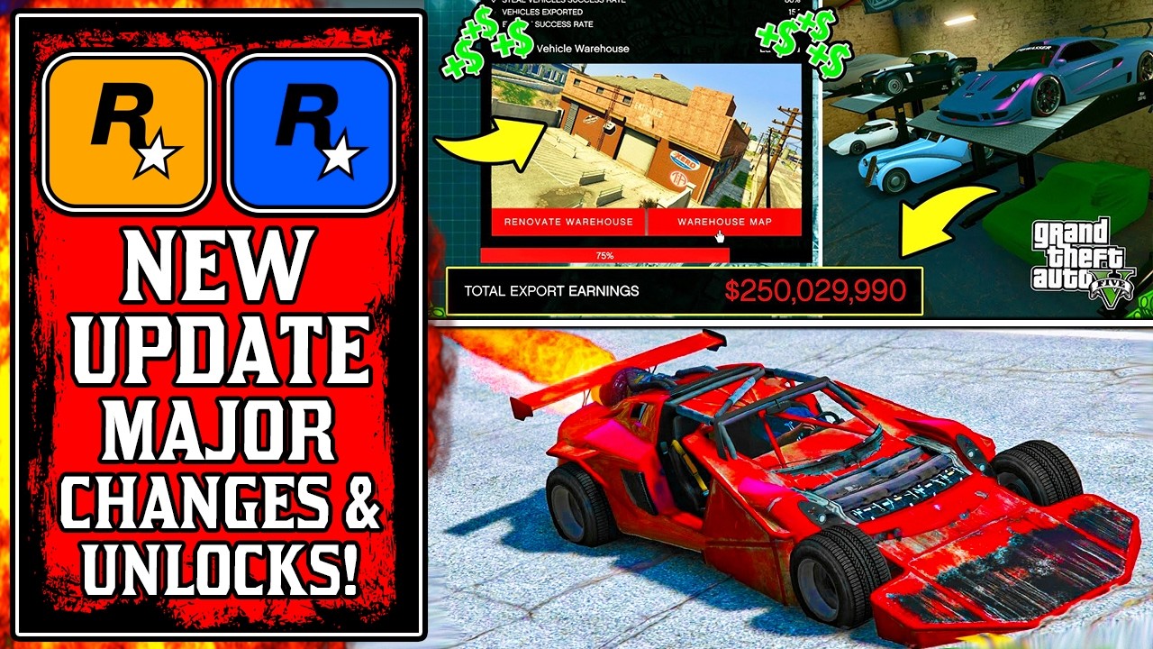 ALL Major CHANGES & Rewards in The NEW GTA Online UPDATE! Things You NEED to BUY! (New GTA5 Update)