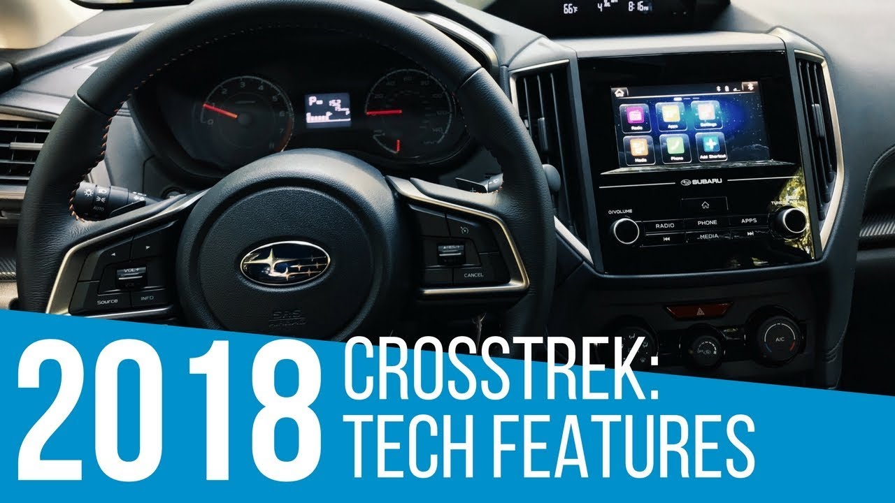 2018 Subaru Crosstrek: Tech Features