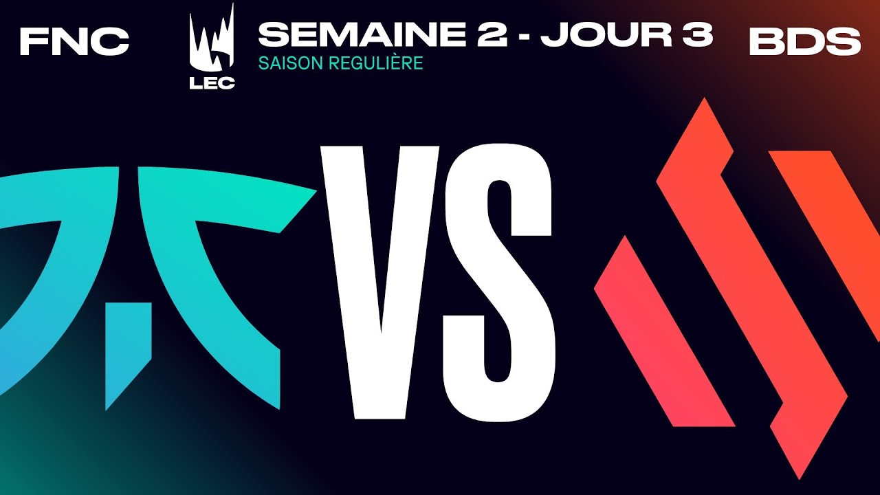 FNATIC vs BDS, UNE DRAFT EXPLOSIVE (LEC Winter 2025)