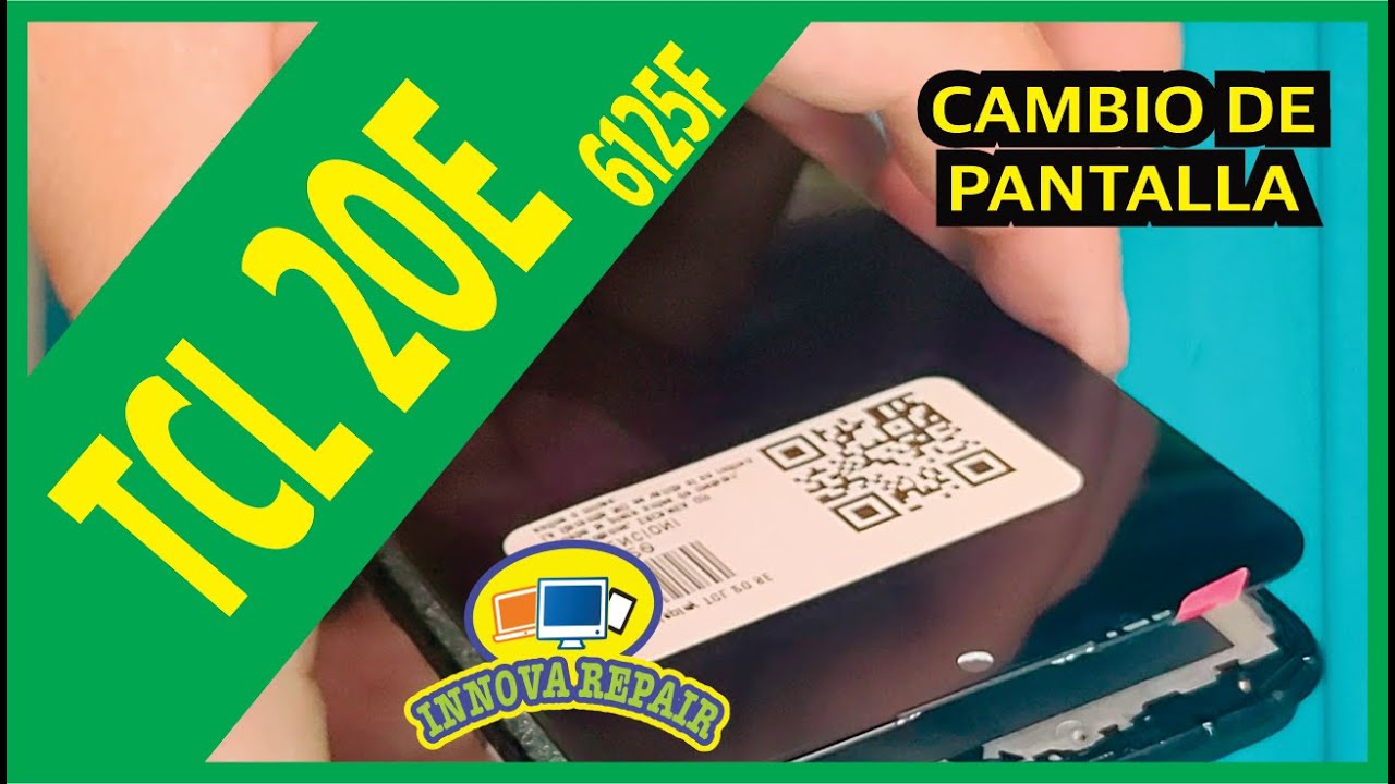 TCL 20E Cambio de Pantalla