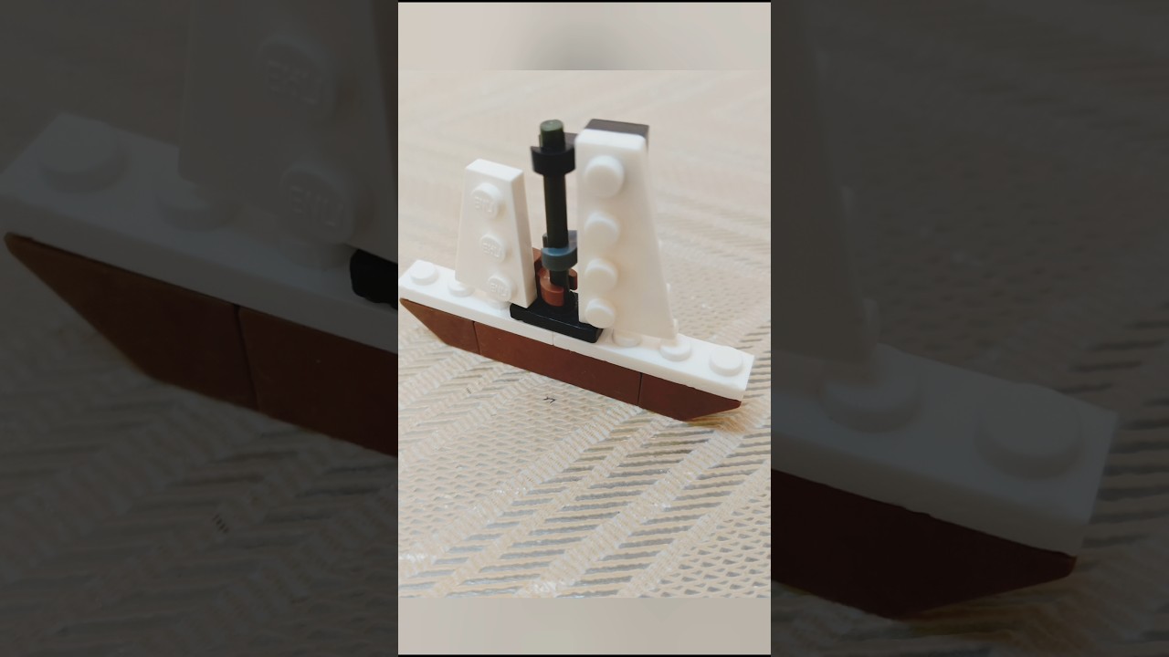 Making cool mini boat from lego |tutorial video on channel | 