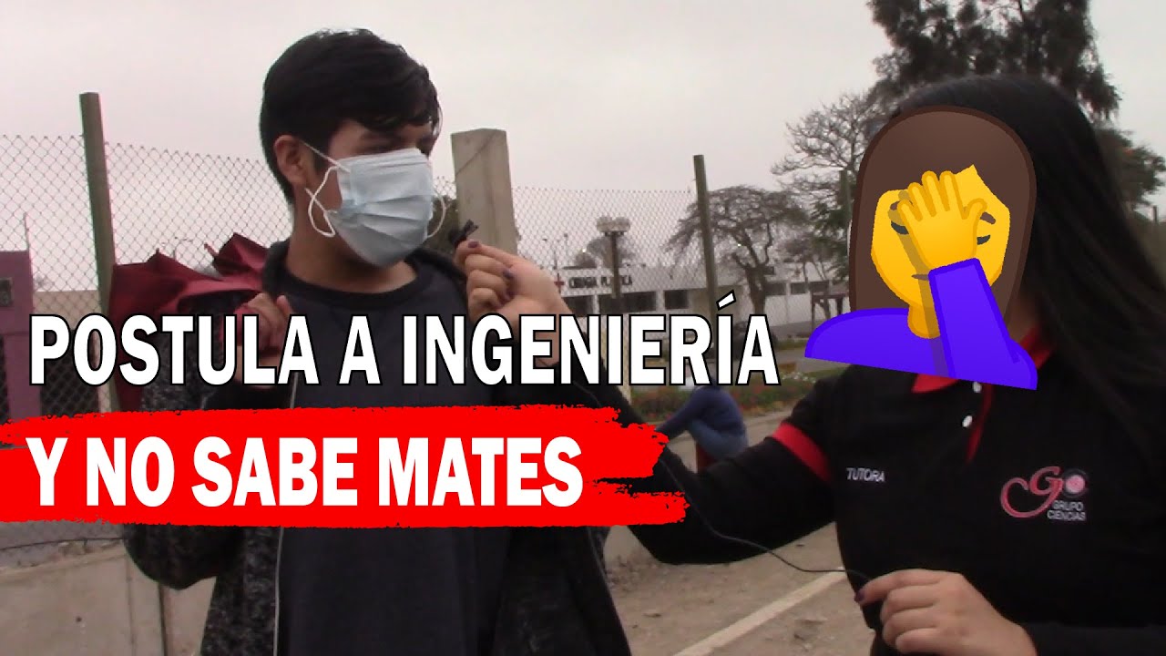 Postula a ingeniería y no sabe mates [EXPONIENDO CICLEROS]