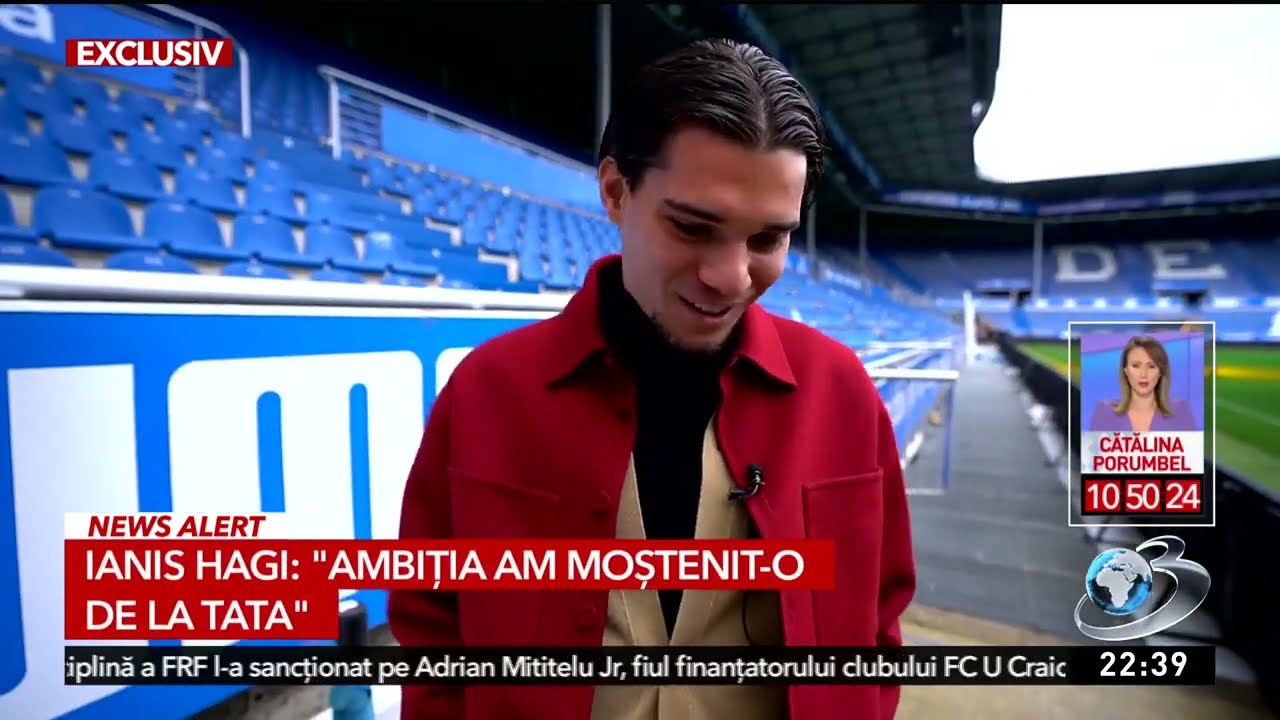 Interviu de 10 cu Ianis Hagi în Spania: 