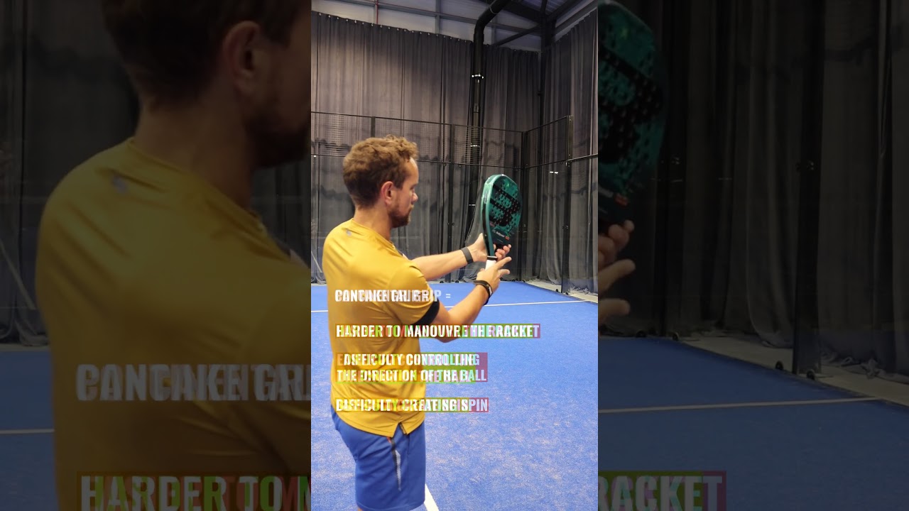 Still using the wrong grip on the Bandeja⁉️