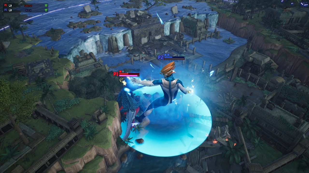 기가맨이 왜 듀얼 모드 강캐인가? SANTO!님 참 교육 시키는 걸로 알아보자.  기가배쉬 / Gigabash /ギガバッシュ/  온라인 1 VS 1 #1141