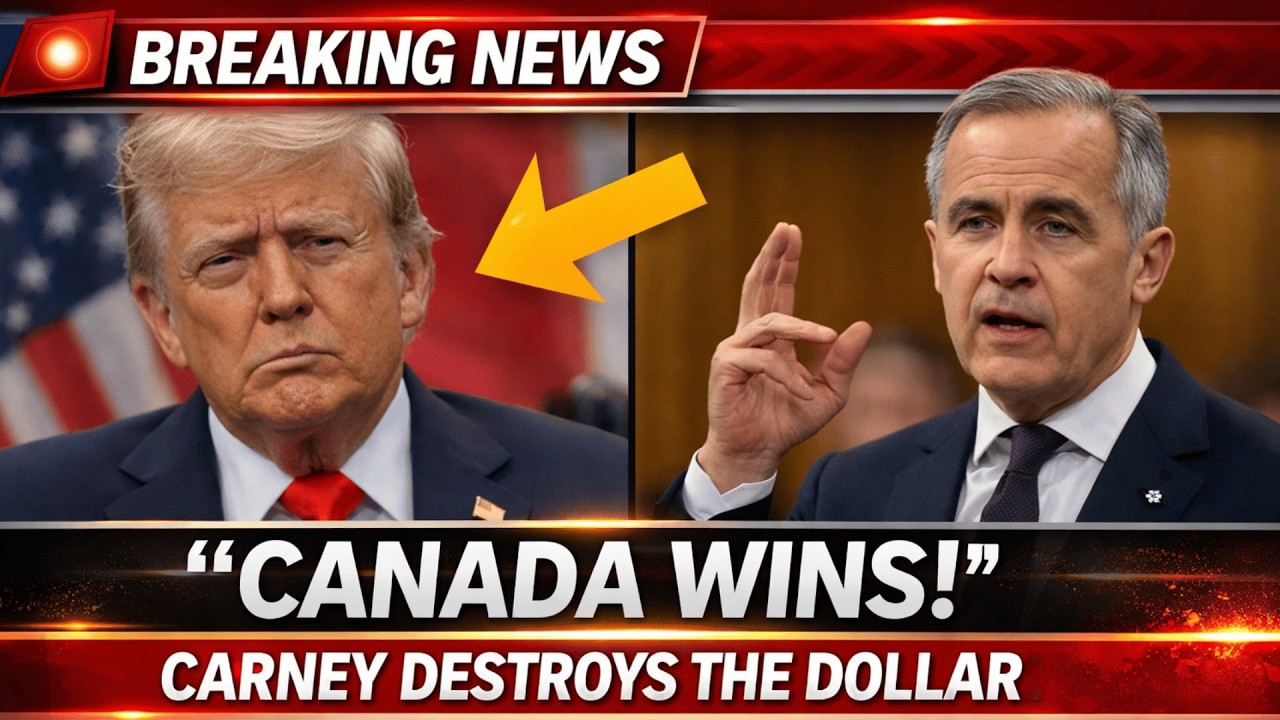 JUST NOW : U.S. Treasury BANS Canada From the Dollar — Carney’s Response SHOCKS the World