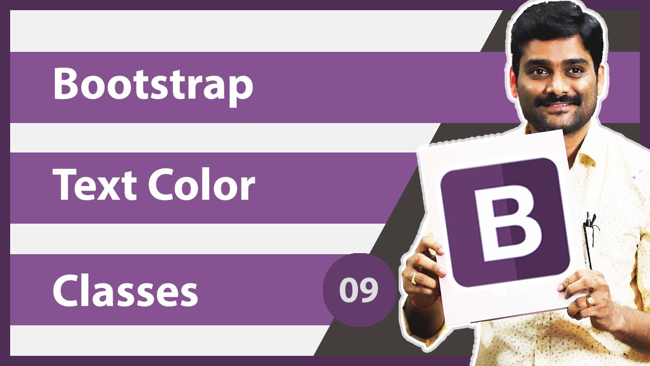 Bootstrap Text Color Classes - Bootstrap Tutorial 09