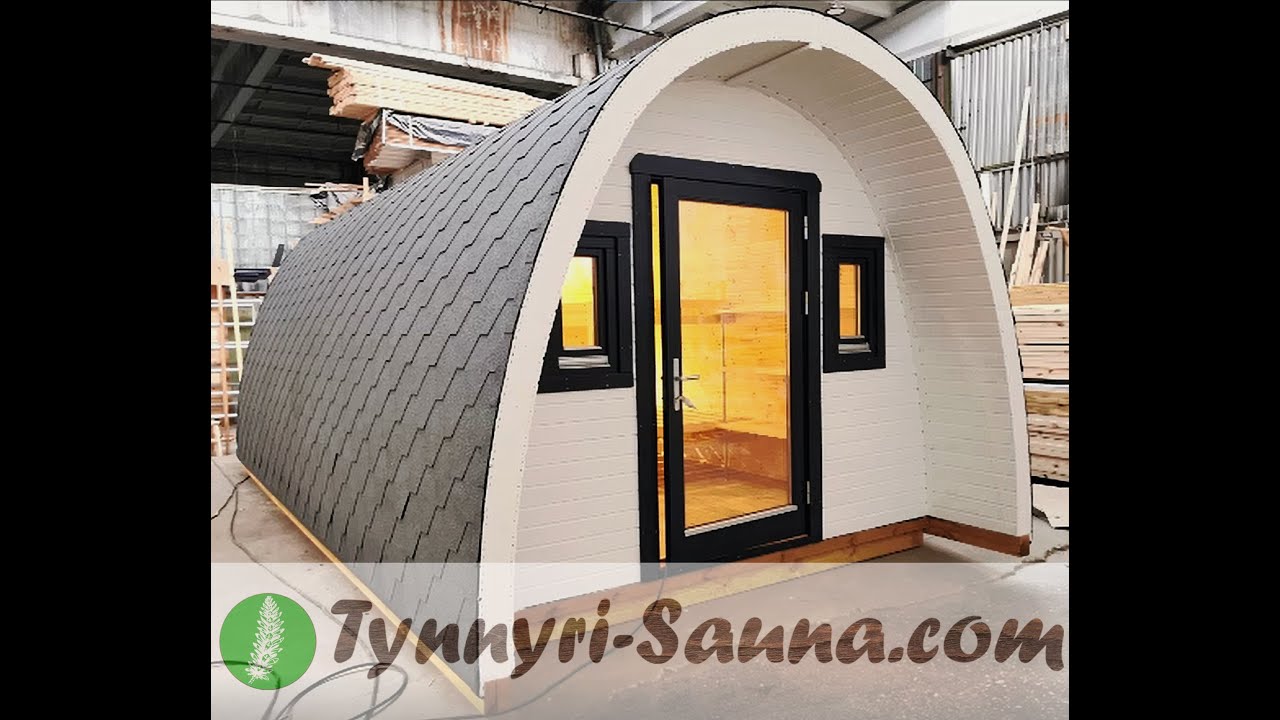 Luxus Camping-Glamping Pod 6m Tynnyri Sauna com