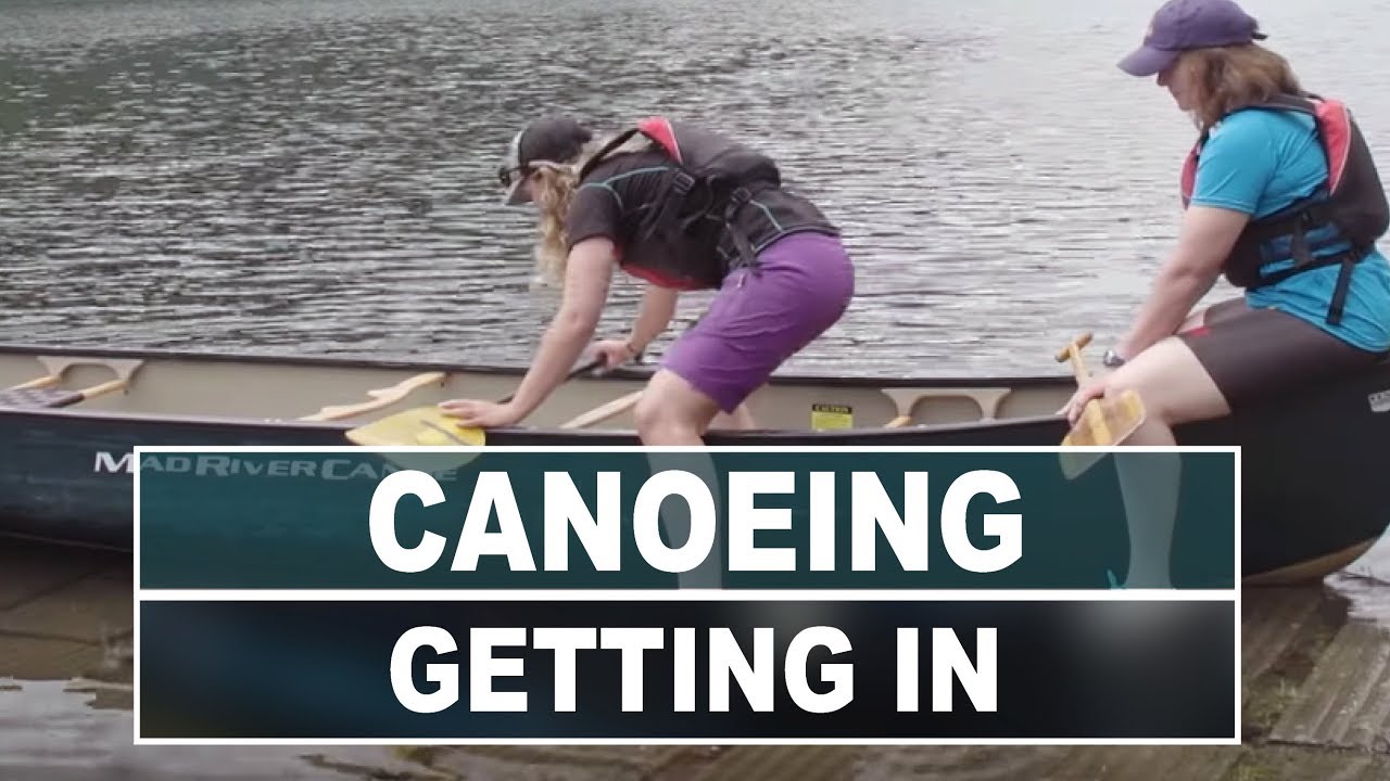 How to Get Into and Out of a Canoe Smoothly and Safely