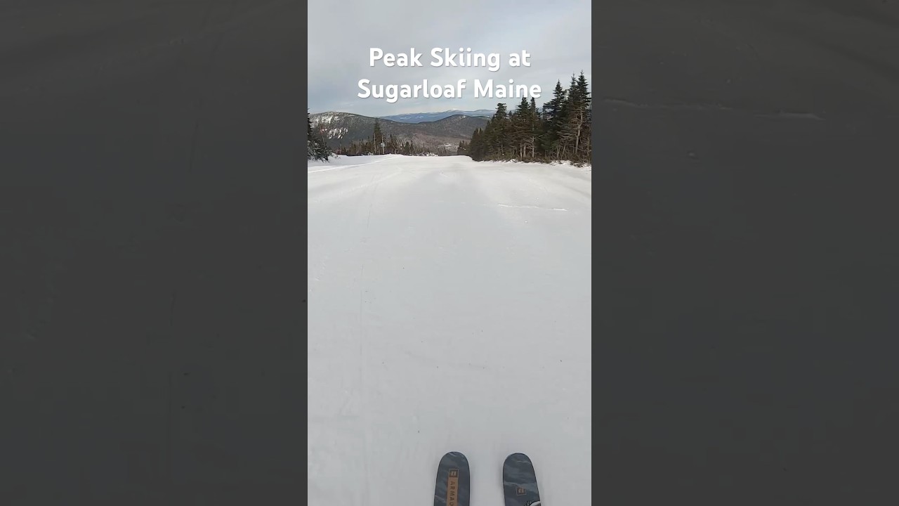 Peak Skiing at Sugarloaf Maine