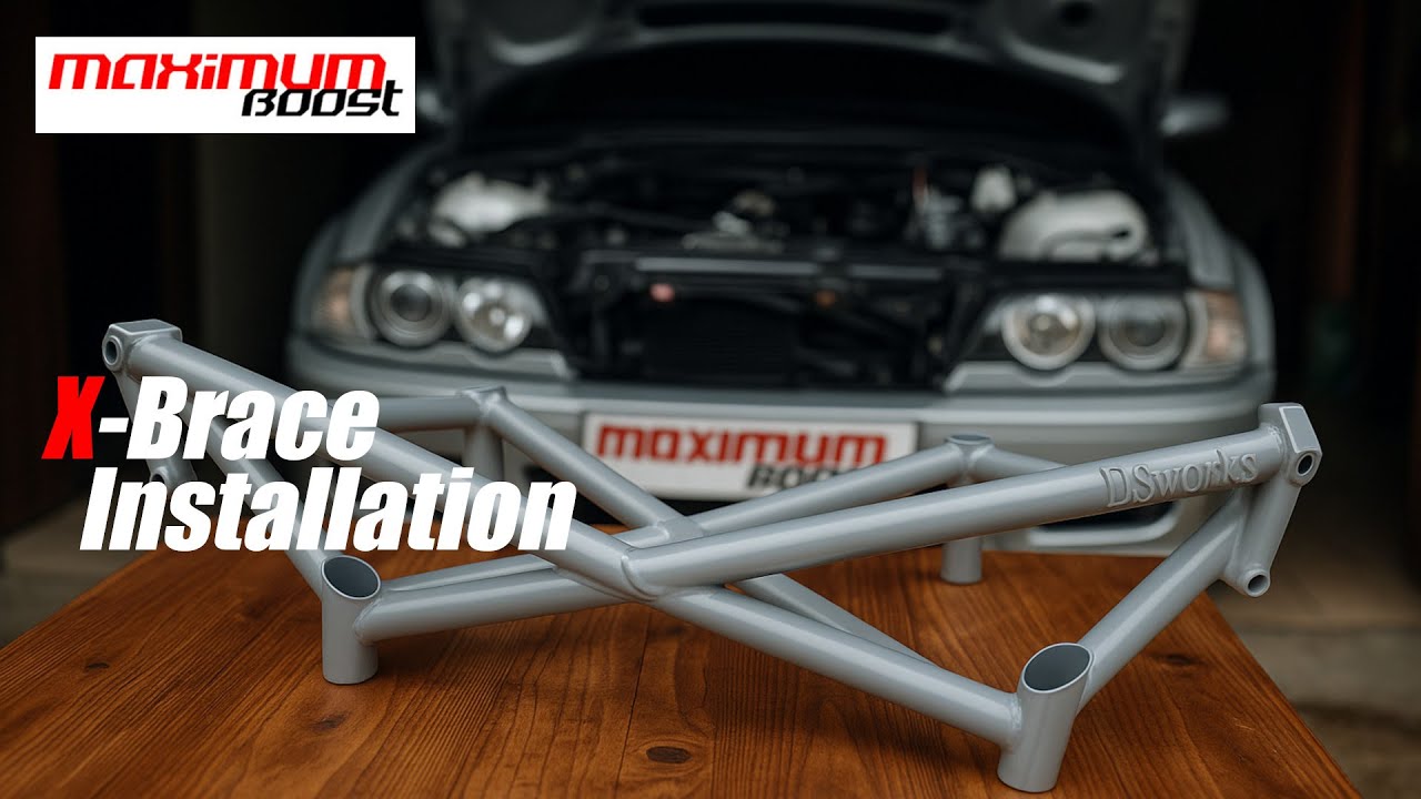 BMW E46 - X-Brace RACP 6 Points DSWorks - Installation tutorial