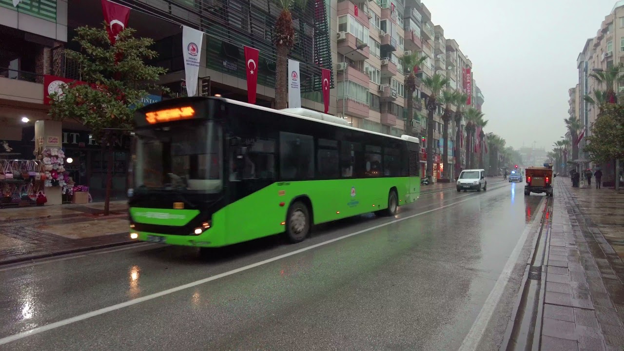 Yağmurlu Havada Türkiye'de Yürüyüş - Denizli 4K