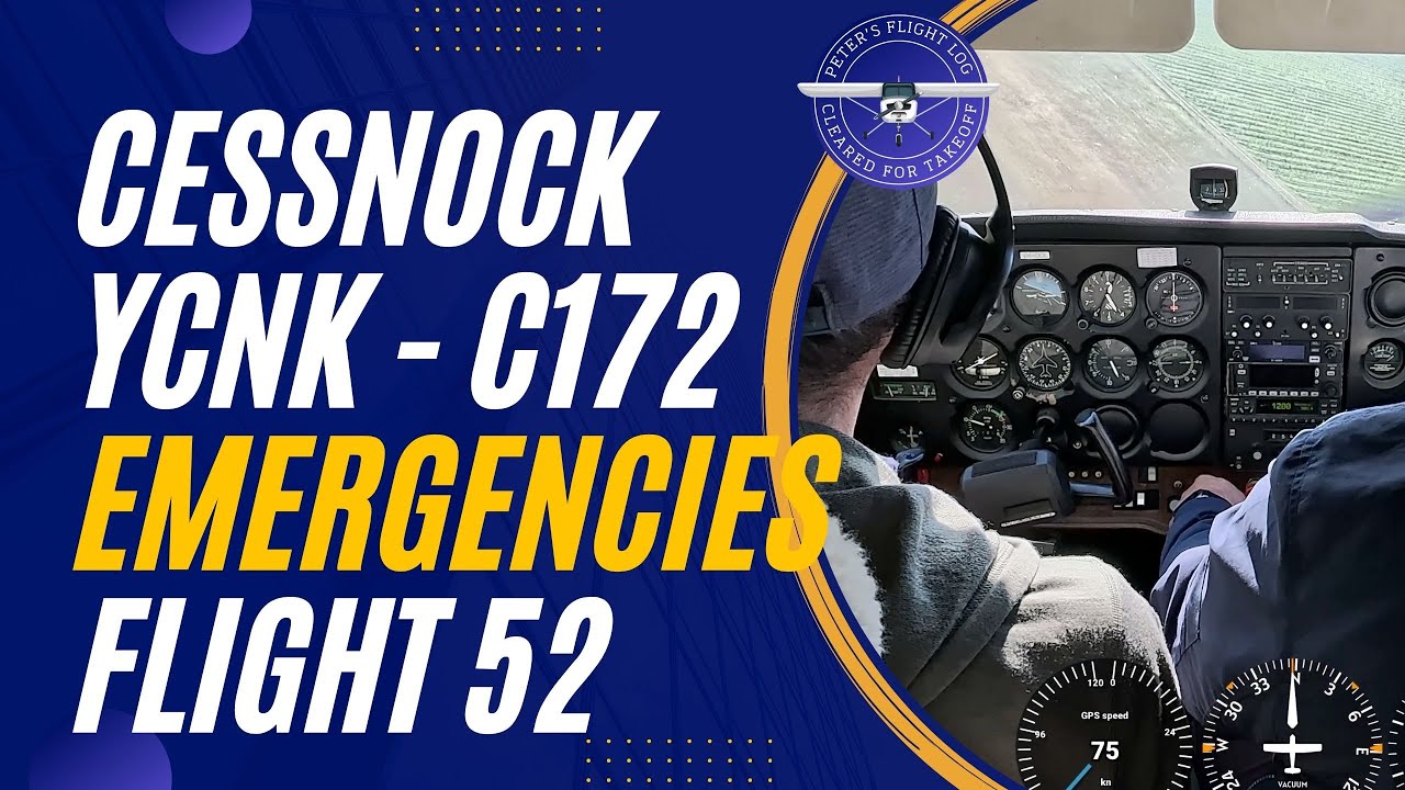 Flight 52: Circuits and emergencies - Cessna 172, Cessnock
