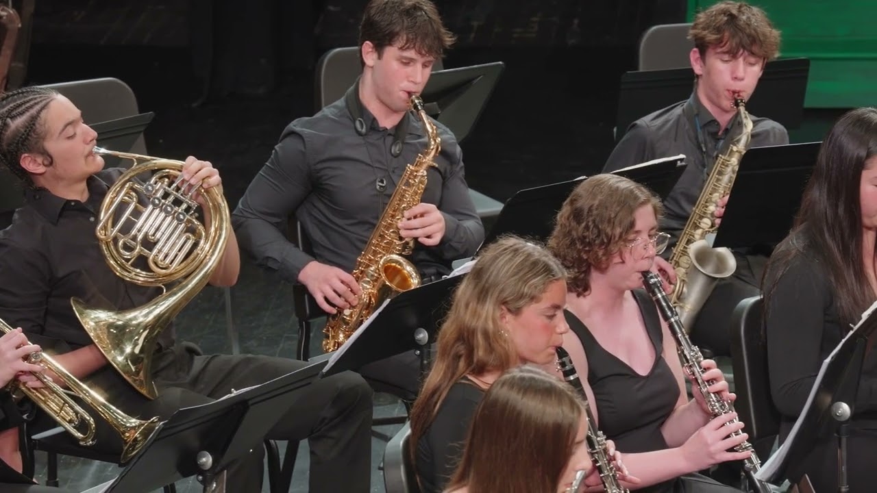 Ridgefield High School Concert Band- The Great Locomotive Chase by Robert W. Smith