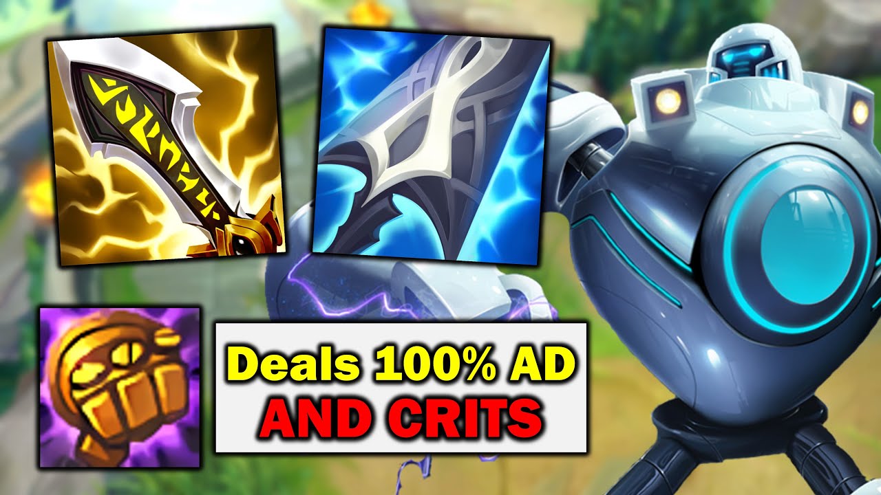 Blitzcrank but I'm Full AD and my E one shots anyone (wtf is this)