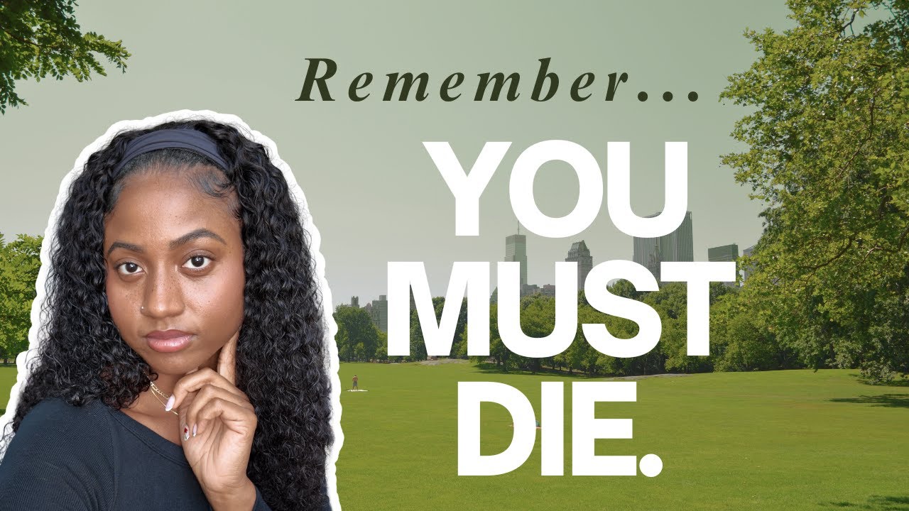 Why Remembering Death Sets You Free