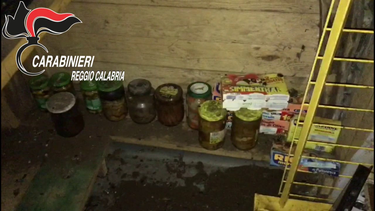 Scoperto un covo per latitanti nel Reggino