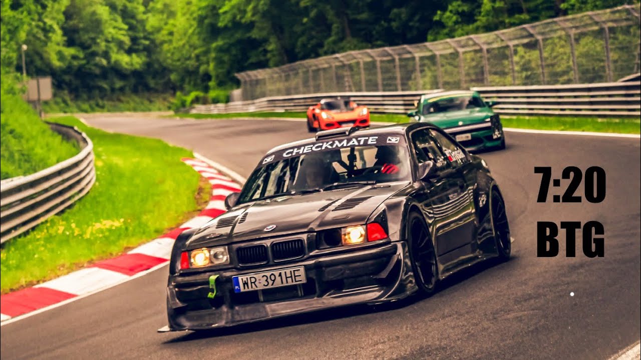 BMW M3 E36 S54 + 8HP 7:20 BTG Nurburgring