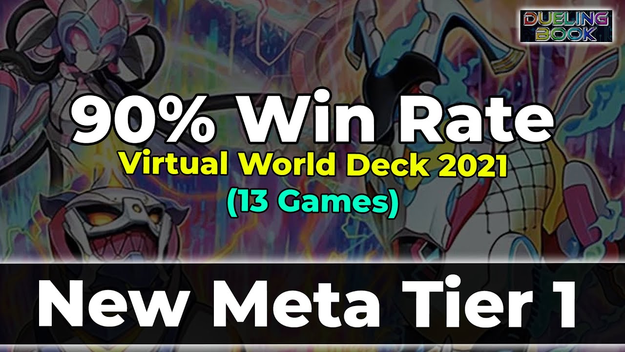 Virtual World Deck 2021 vs META 🔥 High Rated Yugioh Top Decks Dueling Book