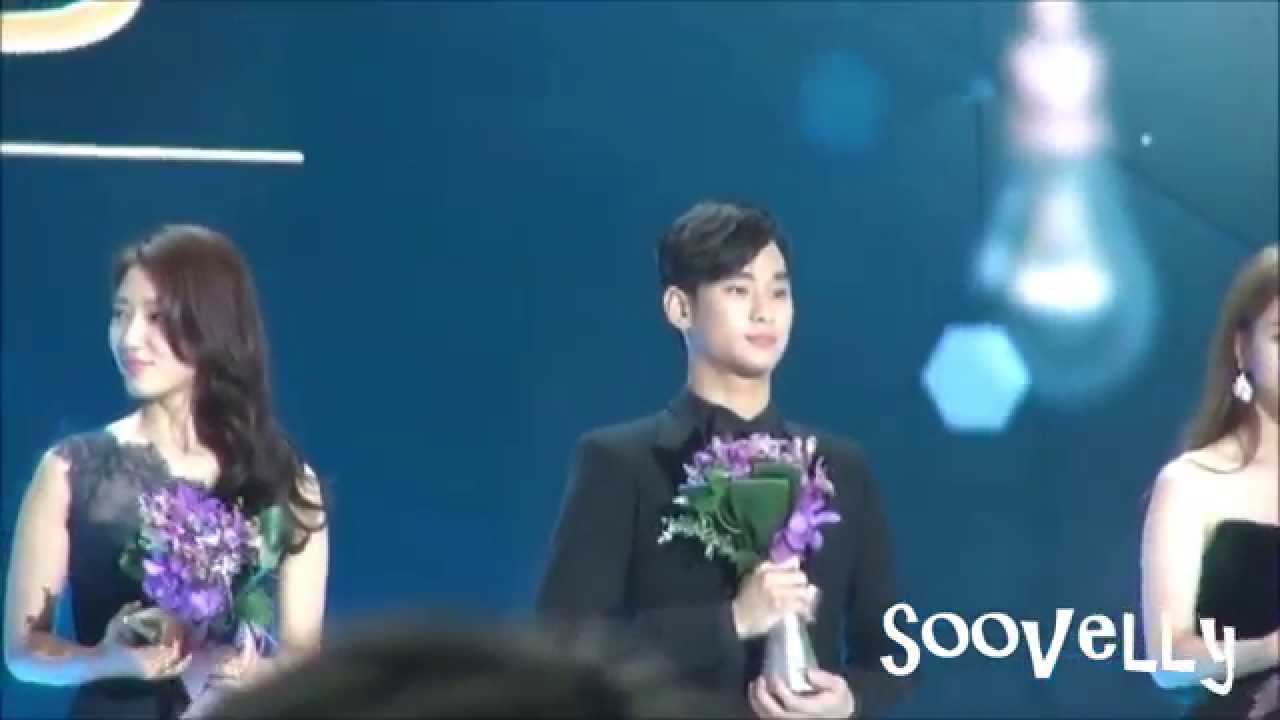 141231 김수현 / 10대 스타상 part.2 / 2014 SBS 연기대상 / Kim Soo Hyun