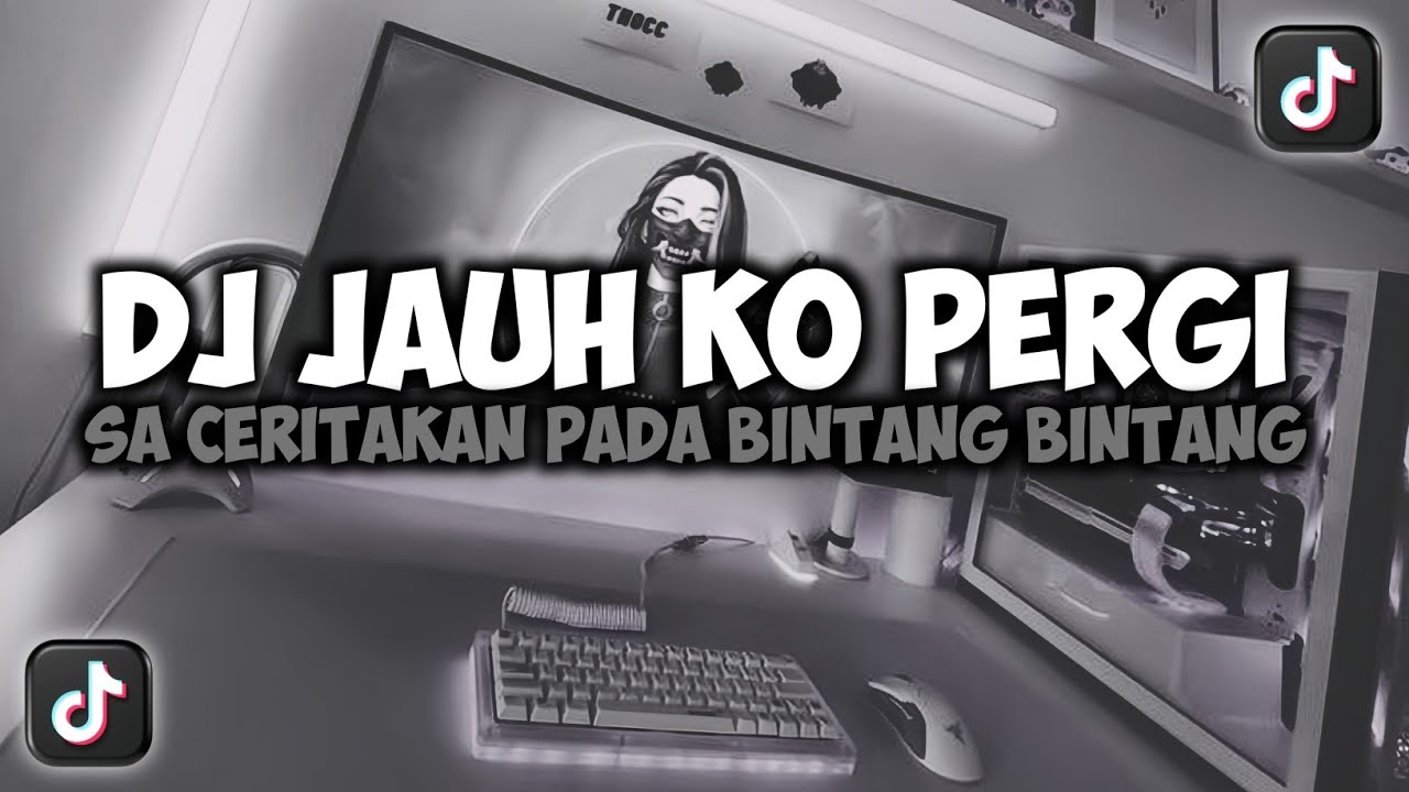 DJ SA CERITA KAN PADA BINTANG BINTANG || JAUH KO PERGI VIRAL TIKTOK SLOW REMIX FULLSONG MAMAN FVNDY
