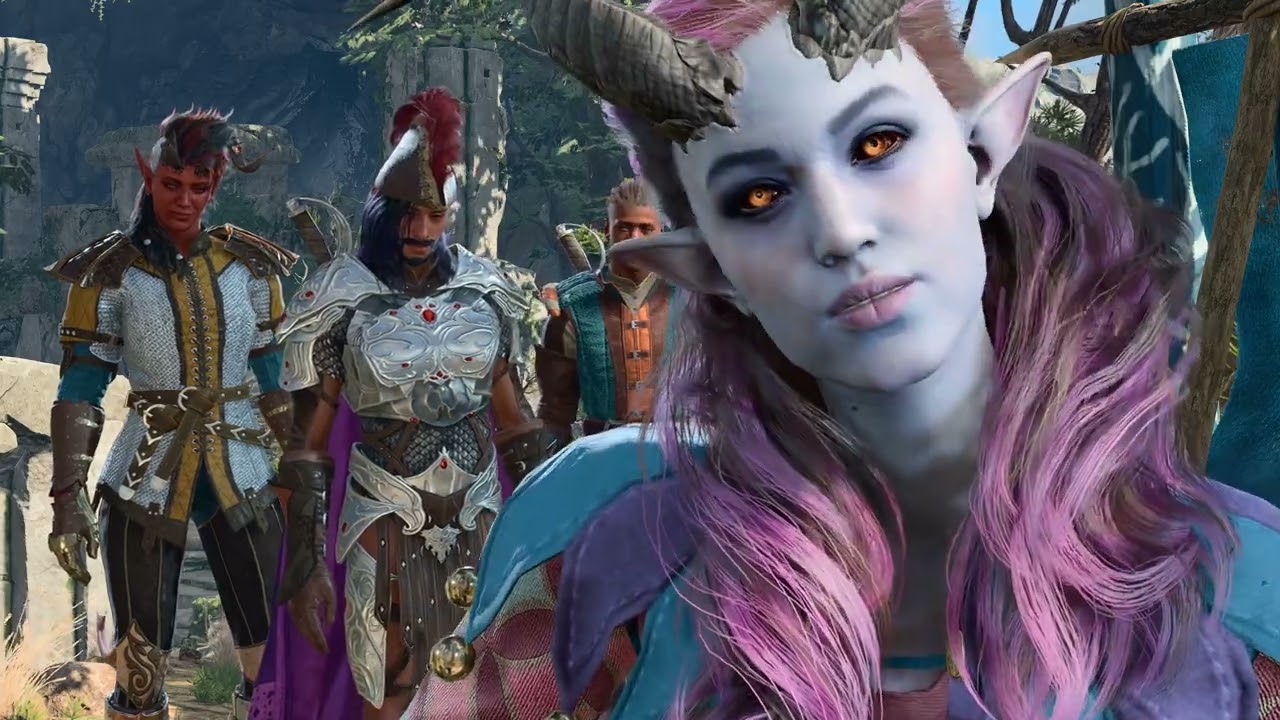Baldur's Gate 3 - Bard Helps Inspire Alfira's Song - Weeping Dawn