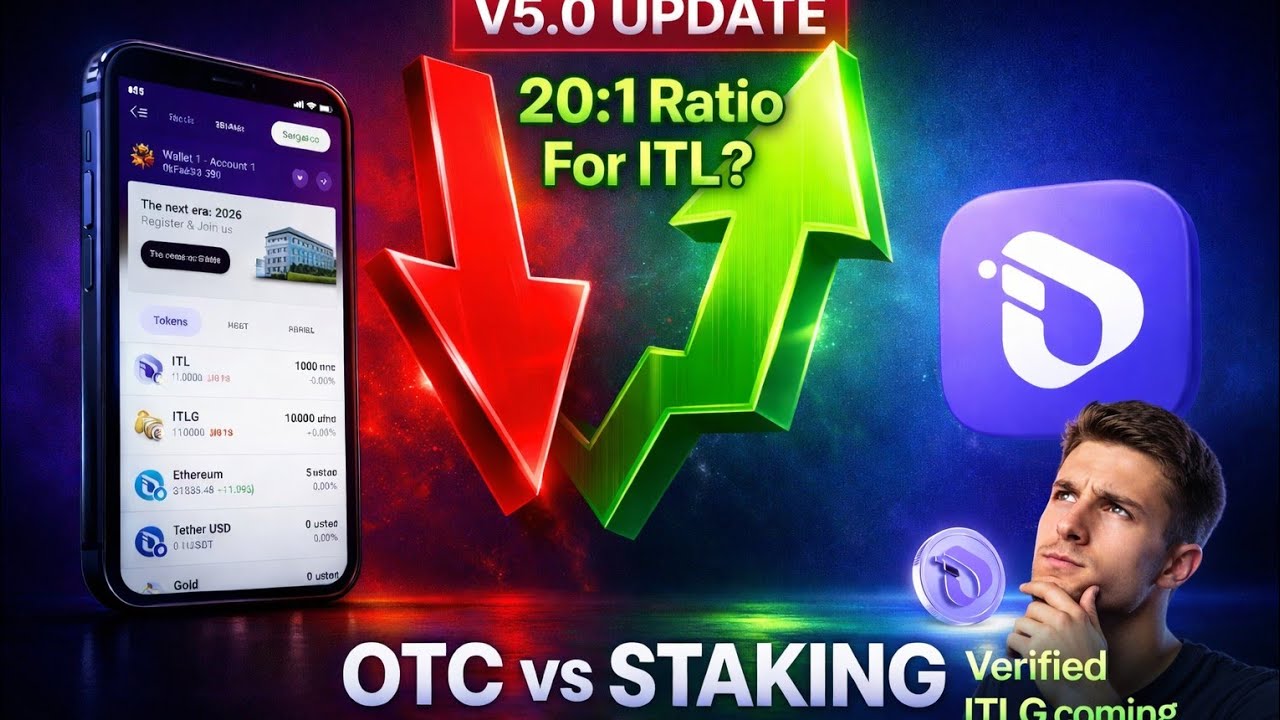 Interlink V5.0 Update: Verified $ITLG, OTC Trading & The 20:1 Staking Strategy Explained #Interlink