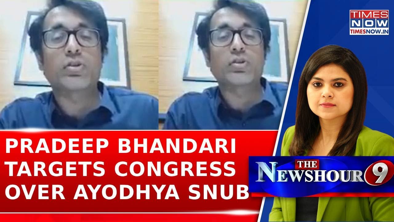 BJP&rsquo;s Pradeep Bhandari Attacks Congress Over Ayodhya, Questions Rahul Gandhi&rsquo;s Temple Absence